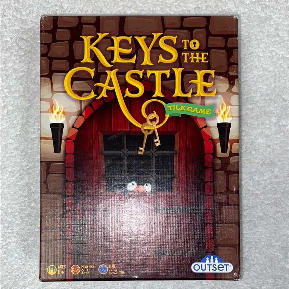 Outset Keys to the Castle Tile Game new